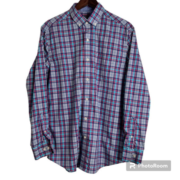 3 Crown & Ivy Long Sleeve Button Down Shirts Striped Plaid Floral Print Mens M - Picture 4 of 16